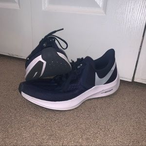 Mens Navy NIKE running sneakers